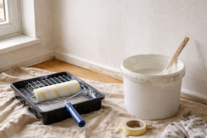 saadan undgaar du striber ved maling